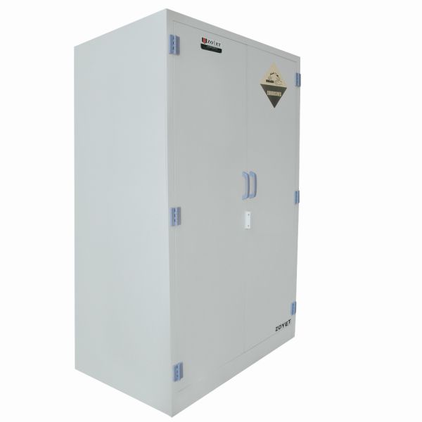 Zoyet PP biztonsági szekrény erős savakhoz és korrozív anyagokhoz
