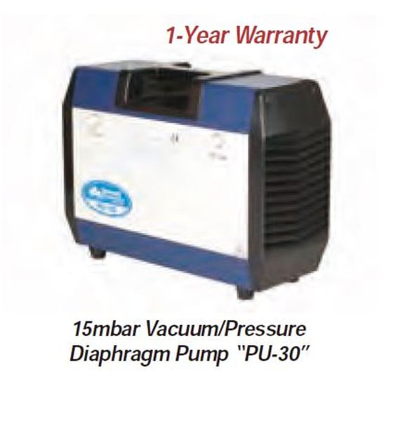 DAIHAN 15 mbar korrózióálló vákummembrán szivattyú 